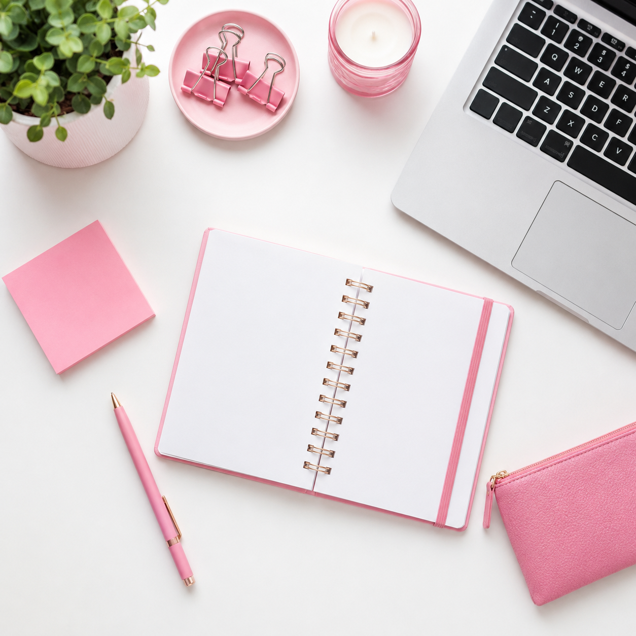 Organized desk representing TeachyWorks ecommerce support